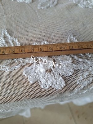 画像13: アンティークレースベッドスプレッド