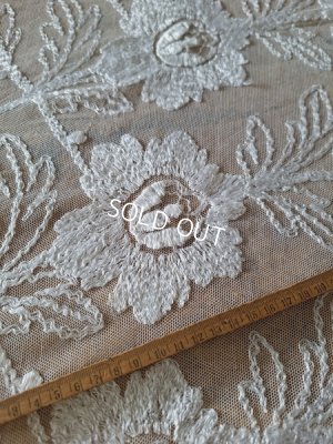 画像14: アンティークレースベッドスプレッド