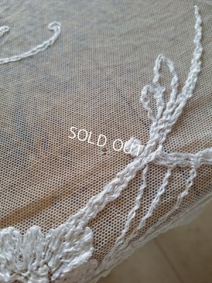 画像15: アンティークレースベッドスプレッド