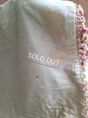 画像12: アンティーク花かご柄フレンチカーテン