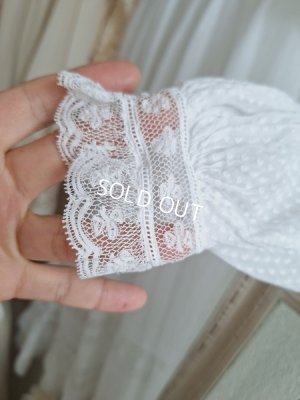 画像7: アンティークレースベビードレス