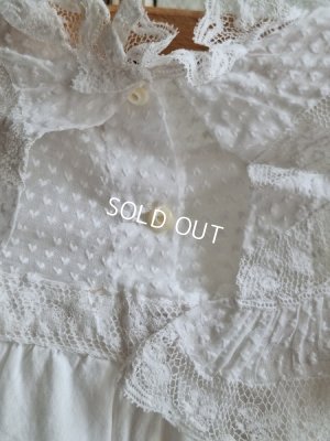 画像11: アンティークレースベビードレス