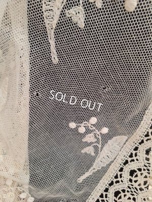 画像20: アンティークエンジェルとすずらんのレースクロス