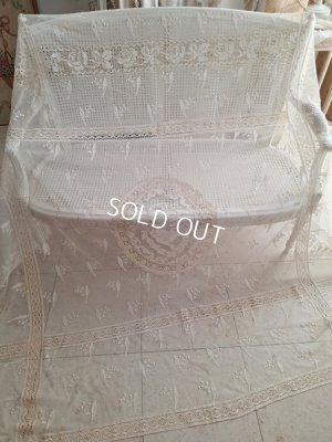 画像10: アンティークエンジェルとすずらんのレースクロス