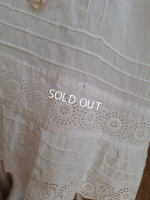 画像9: アンティークレースベビードレス