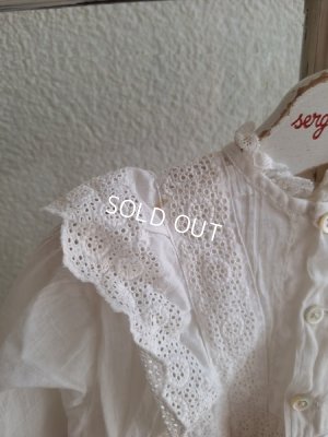 画像10: アンティークレースベビードレス