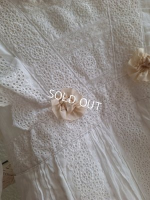 画像12: アンティークレースベビードレス