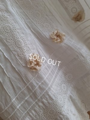 画像6: アンティークレースベビードレス