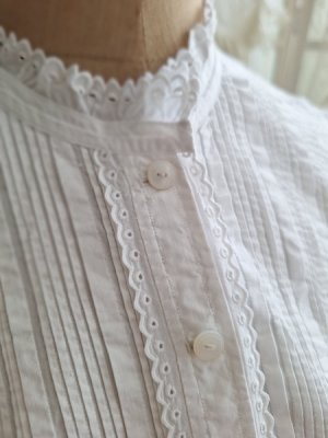 画像3: アンティークリネンブラウス