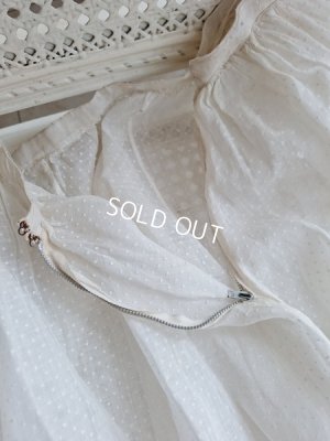 画像17: アンティークチュールペチコート付ロングスカート