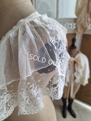 画像10: アンティークレース付け襟