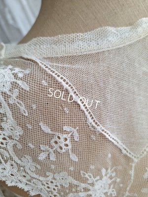 画像9: アンティークレース付け襟