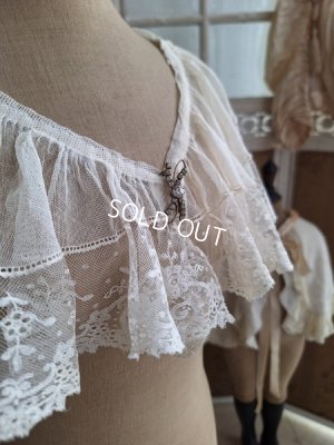 画像8: アンティークレース付け襟