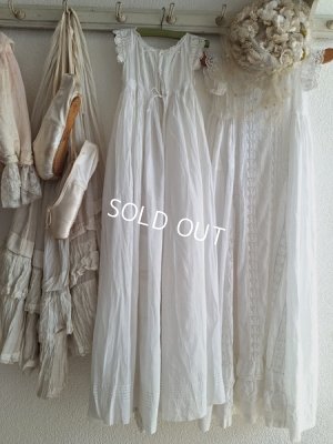 画像13: アンティーク洗礼式レースドレス