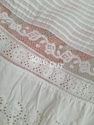 画像12: アンティーク洗礼式レースドレス