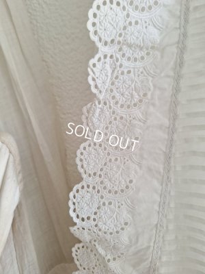 画像6: アンティーク洗礼式レースドレス