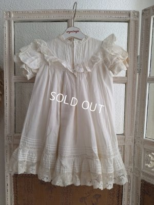 画像4: アンティークベビードレス