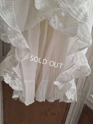 画像9: アンティークベビードレス