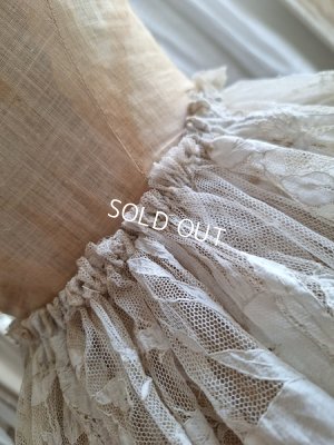 画像15: アンティークレーススカート