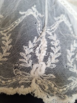 画像19: アンティークレースベッドスプレッド