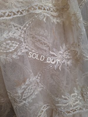 画像20: アンティークレースベッドスプレッド