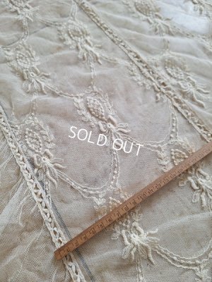 画像6: アンティークレースベッドスプレッド