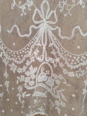 画像4: アンティーク花かご柄スカーフ