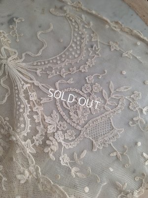 画像19: アンティーク花かご柄スカーフ