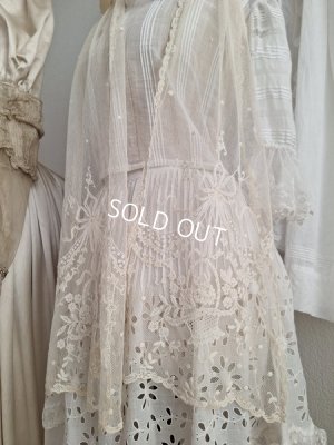 画像20: アンティーク花かご柄スカーフ