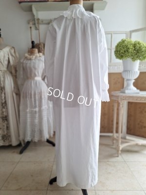 画像9: アンティークリネンナイトドレス