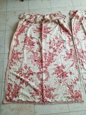 画像2: エンジェルトワルドジュイ柄ペアカーテン