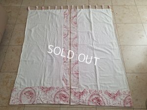 画像36: アンティークトワルドジュイペアカーテン150×68