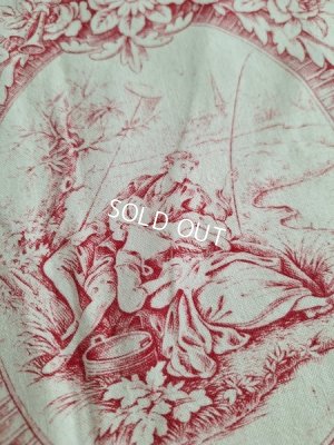 画像9: アンティークトワルドジュイペアカーテン150×68