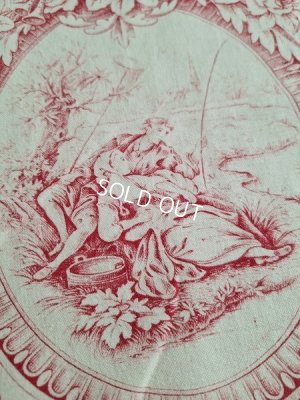 画像23: アンティークトワルドジュイペアカーテン150×68