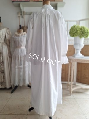画像11: アンティークリネンナイトドレス