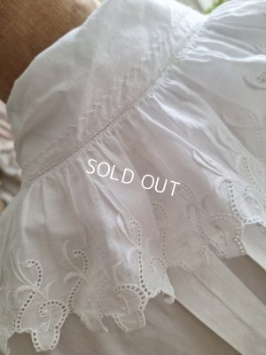 画像6: アンティークリネンナイトドレス