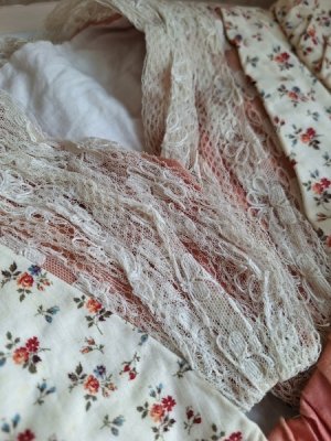 画像20: ヴィクトリアンフローラル柄チャイルドボディス