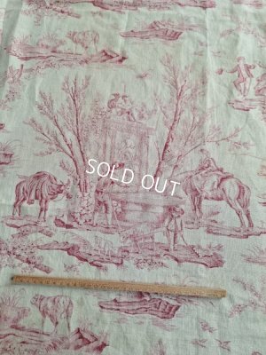 画像4: アンティークリネントワルドジュイ柄生地