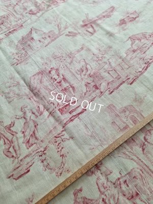 画像7: アンティークリネントワルドジュイ柄生地