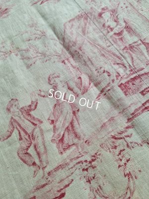 画像8: アンティークリネントワルドジュイ柄生地