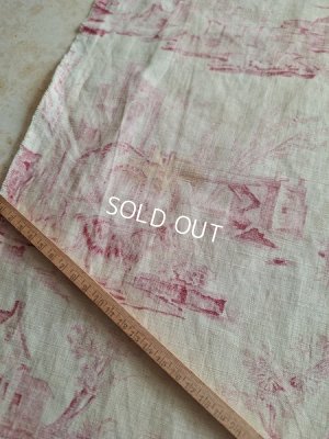 画像17: アンティークリネントワルドジュイ柄生地