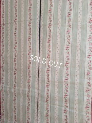 画像3: アンティークベッドキャノピーカーテン3枚セット