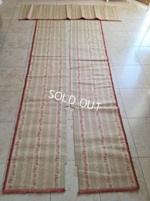 画像4: アンティークベッドキャノピーカーテン3枚セット