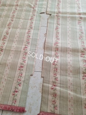 画像5: アンティークベッドキャノピーカーテン3枚セット