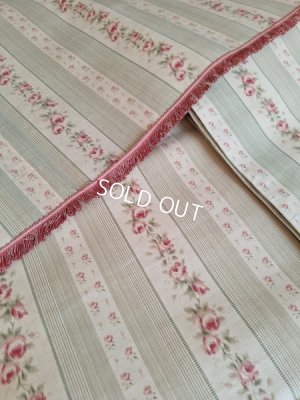 画像2: アンティークベッドキャノピーカーテン3枚セット