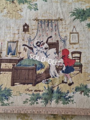 画像12: 赤ずきんちゃん柄生地