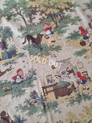 画像18: 赤ずきんちゃん柄生地