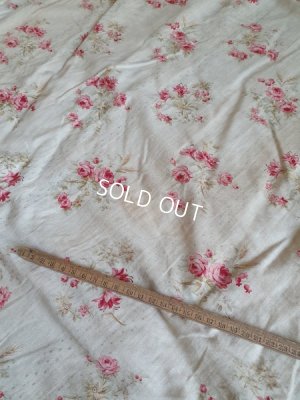 画像7: アンティークローズ柄フレンチカーテン