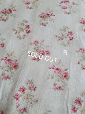 画像16: アンティークローズ柄フレンチカーテン