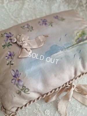 画像3: アンティークシルクハンキーケース